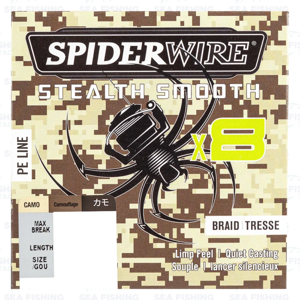 Spiderwire Stealth Smooth X8 - 300 m Camo
