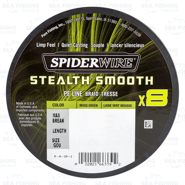 Spiderwire Stealth Smooth X8 - 300 m Mossgrön - Bild 2