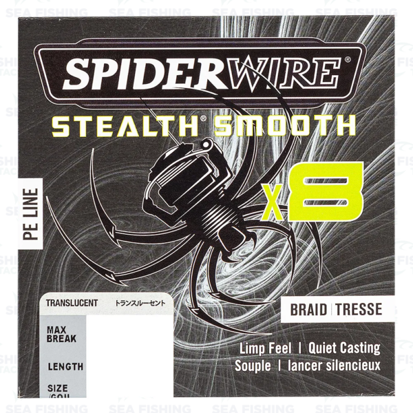 Spiderwire Stealth Smooth X8 - 300 m Translucent