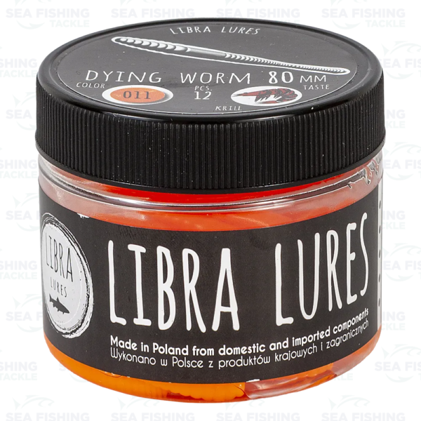 Libra Lures- Dying Worm 80 mm - Image 14