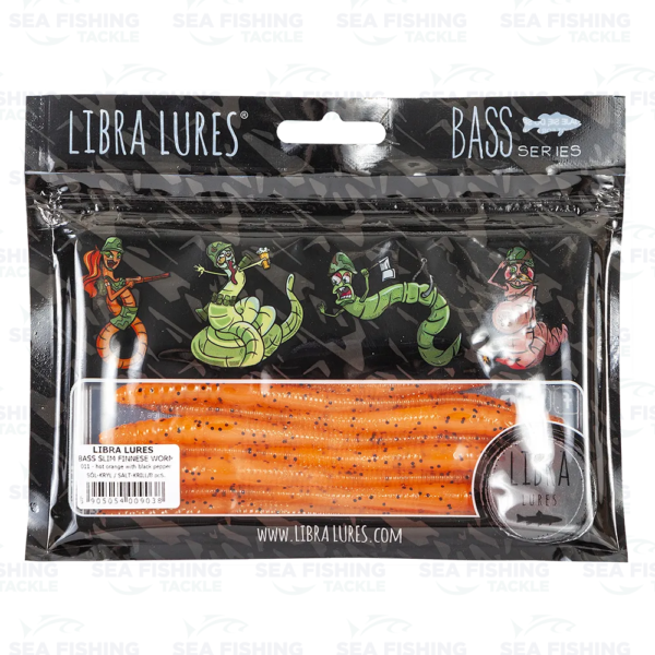 Libra Lures- Bass Slim Finnese Worm - Image 13