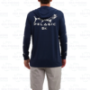 Pelagic Aquatek Hoodie Gyotaku - Navy - Bild 6