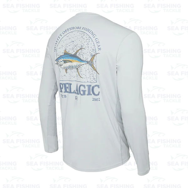 Pelagic Vaportek Mapped YFT - Light Grey