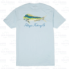 Pelagic Premium Tee Goione Mahi - Light Blue