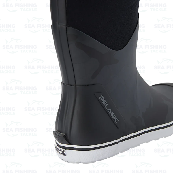 Pelagic Expedition Deckboot - Fish camo Black - Image 2