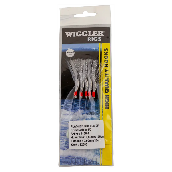 Wiggler Flasher 5, Silver 1/0 - 0.60 mm
