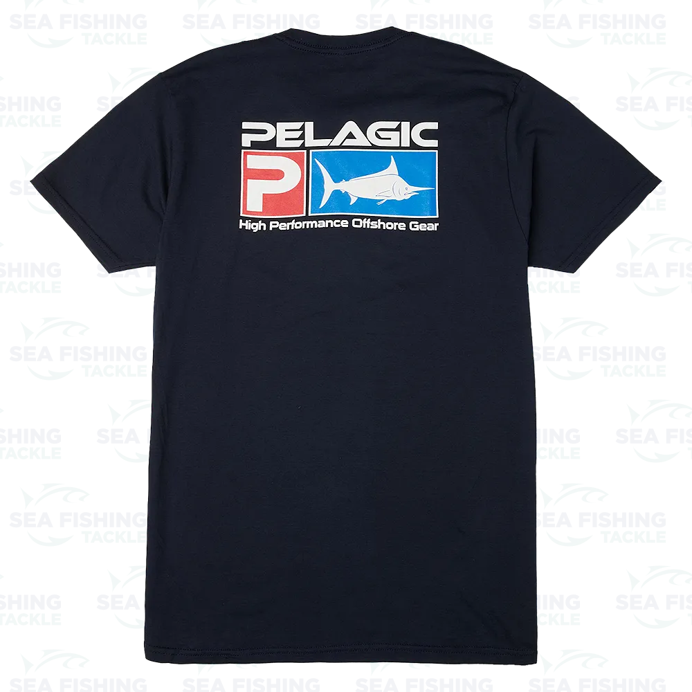 Pelagic Deluxe Premium Tee - Navy - Image 2