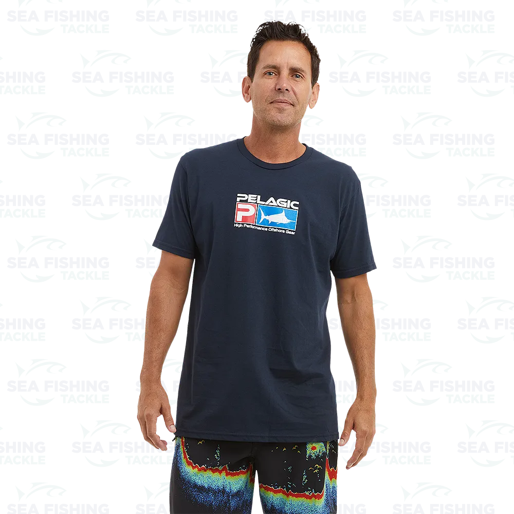 Pelagic Deluxe Premium Tee - Navy - Image 4