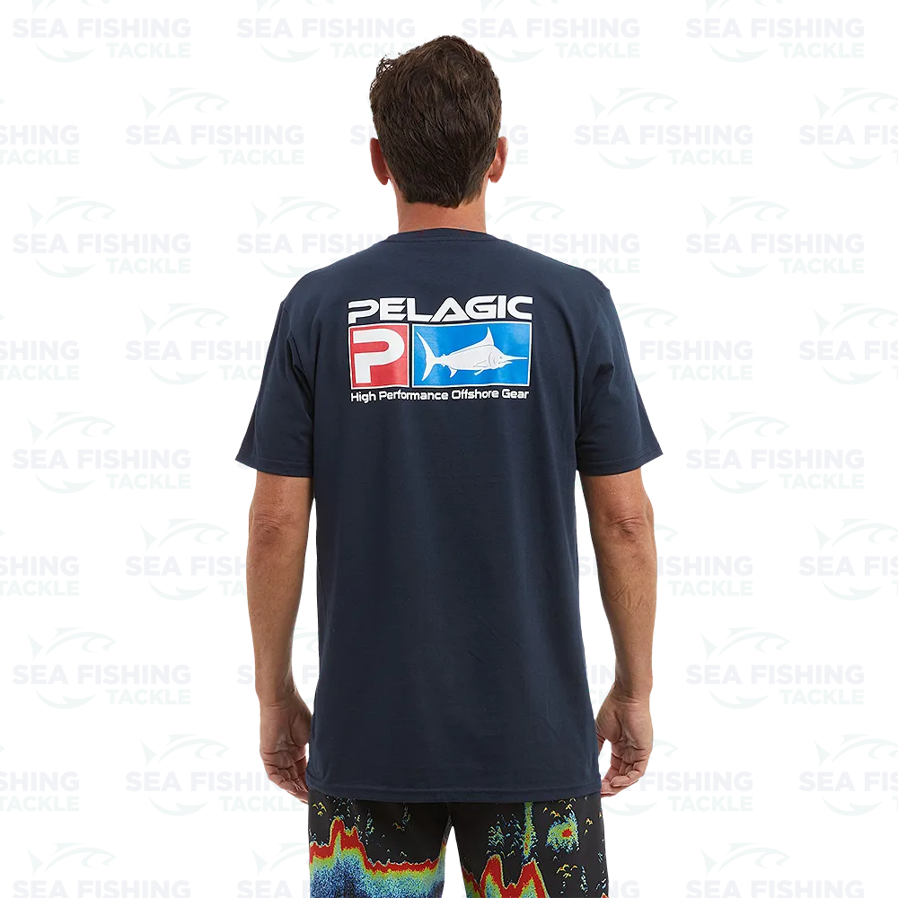 Pelagic Deluxe Premium Tee - Navy - Image 3