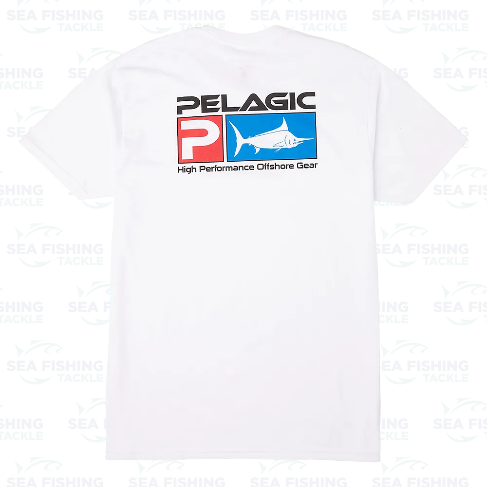 Pelagic Deluxe Premium Tee - White - Image 2