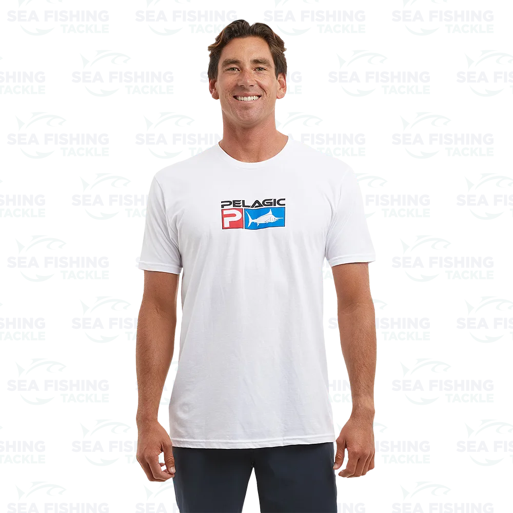 Pelagic Deluxe Premium Tee - White - Image 4