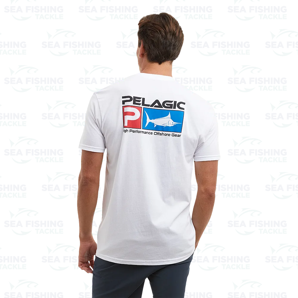 Pelagic Deluxe Premium Tee - White - Image 3