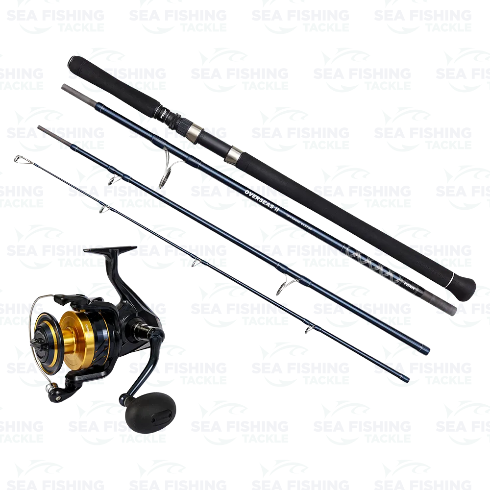 Halibut Spin Penn/Shimano Travel Combo