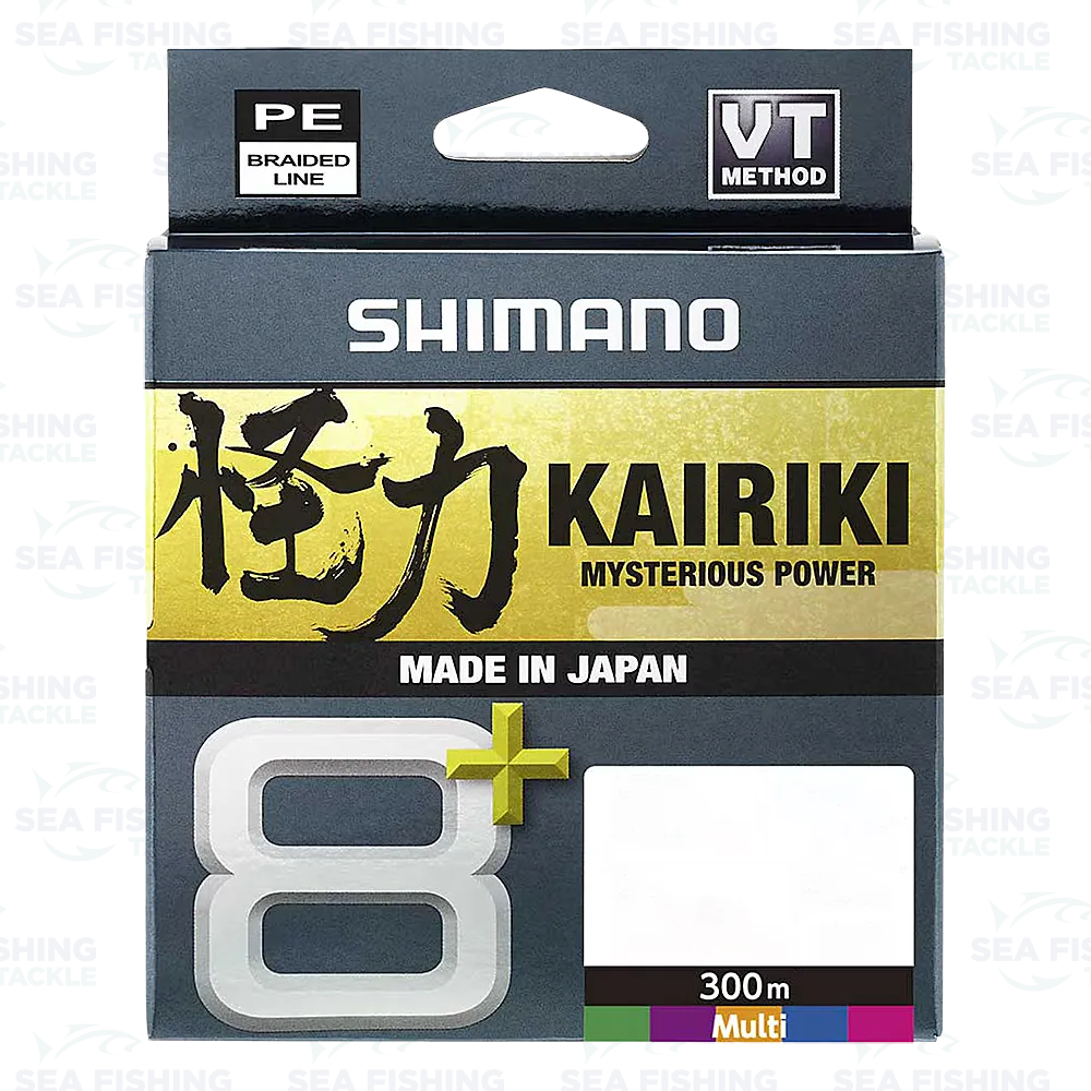 Shimano Kairiki 8+ 300M Multicolor