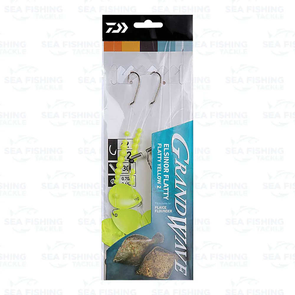 Daiwa GW Elsinor Flatty Yellow 2