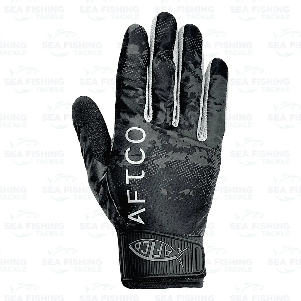 Aftco Jigpro Gloves Black Camo
