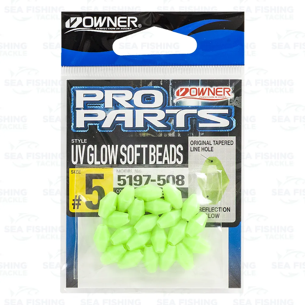 Owner Soft Beads 6 mm UV Glow - Image 2