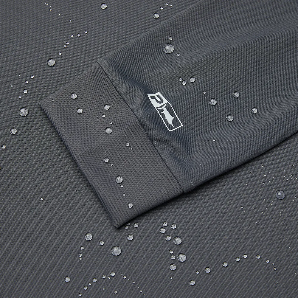 Pelagic Aquatek Hoodie Rusted Icon Graphite - Image 6