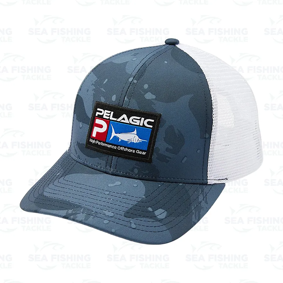 Pelagic Offshore Brushed Camo - Dark Navy