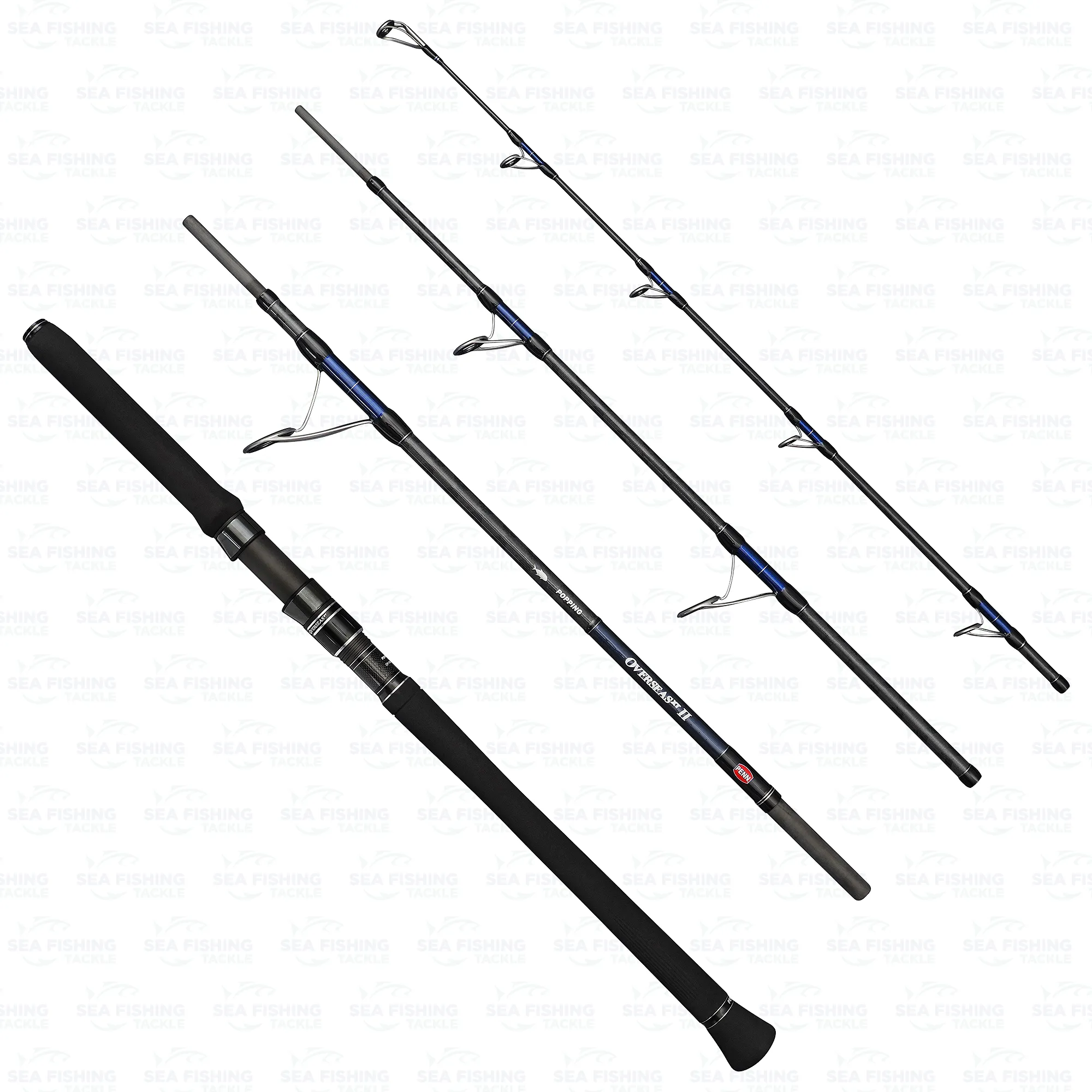 PENN Overseas XT II Popping Rod 8'2" 100 LBS 4 pc