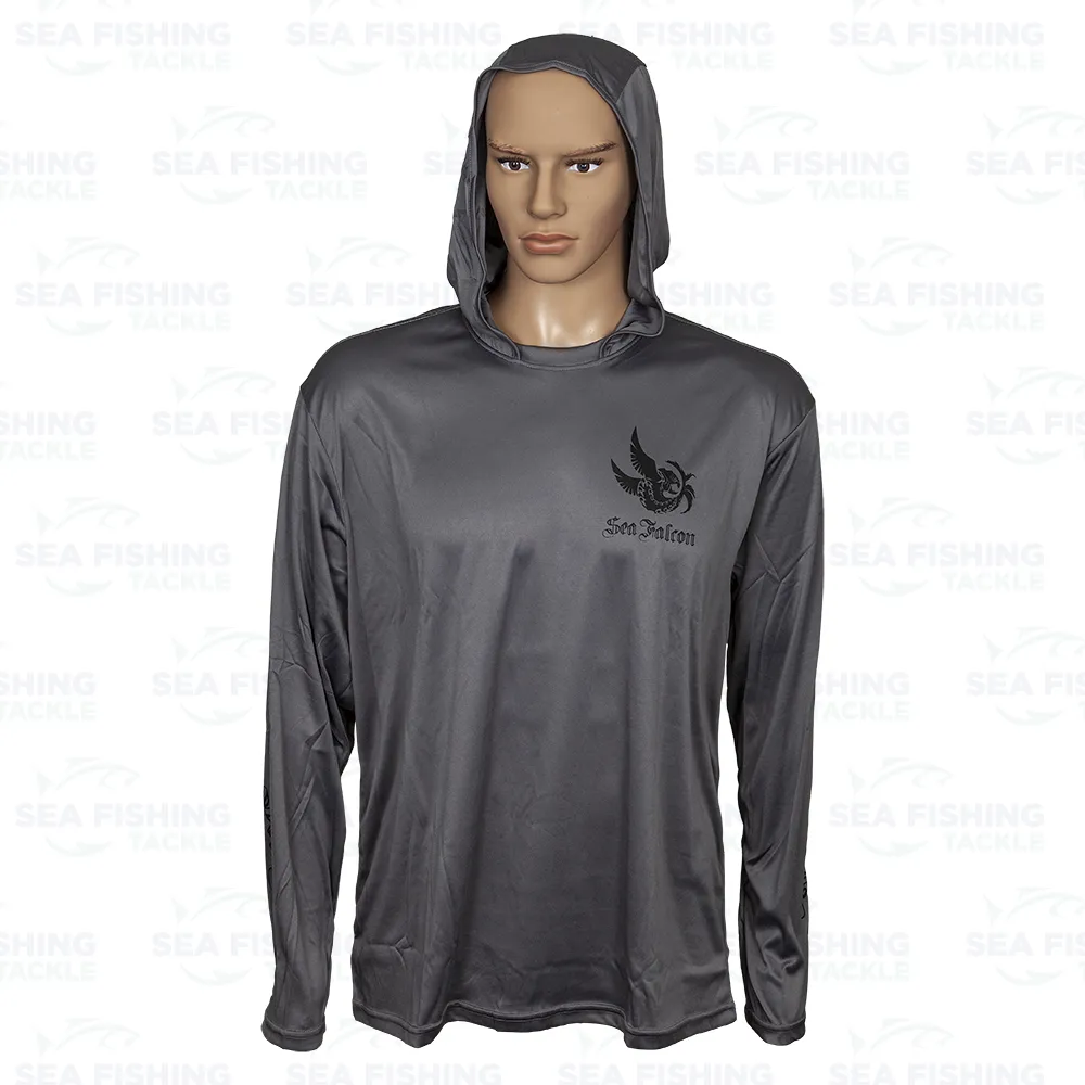 Sea Falcon Sun Hoodie Gray XL