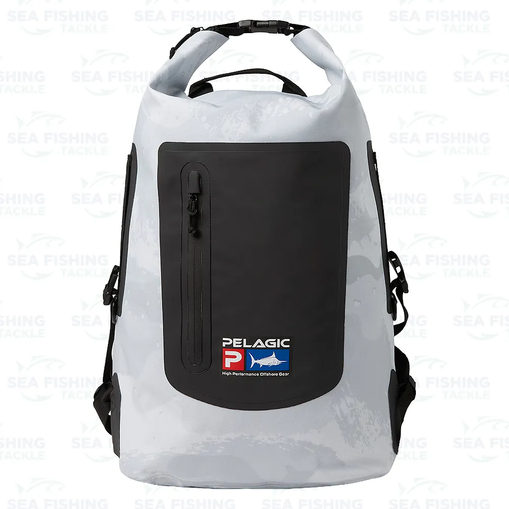 Pelagic Backpack Dry Bag - Light Grey - Image 3