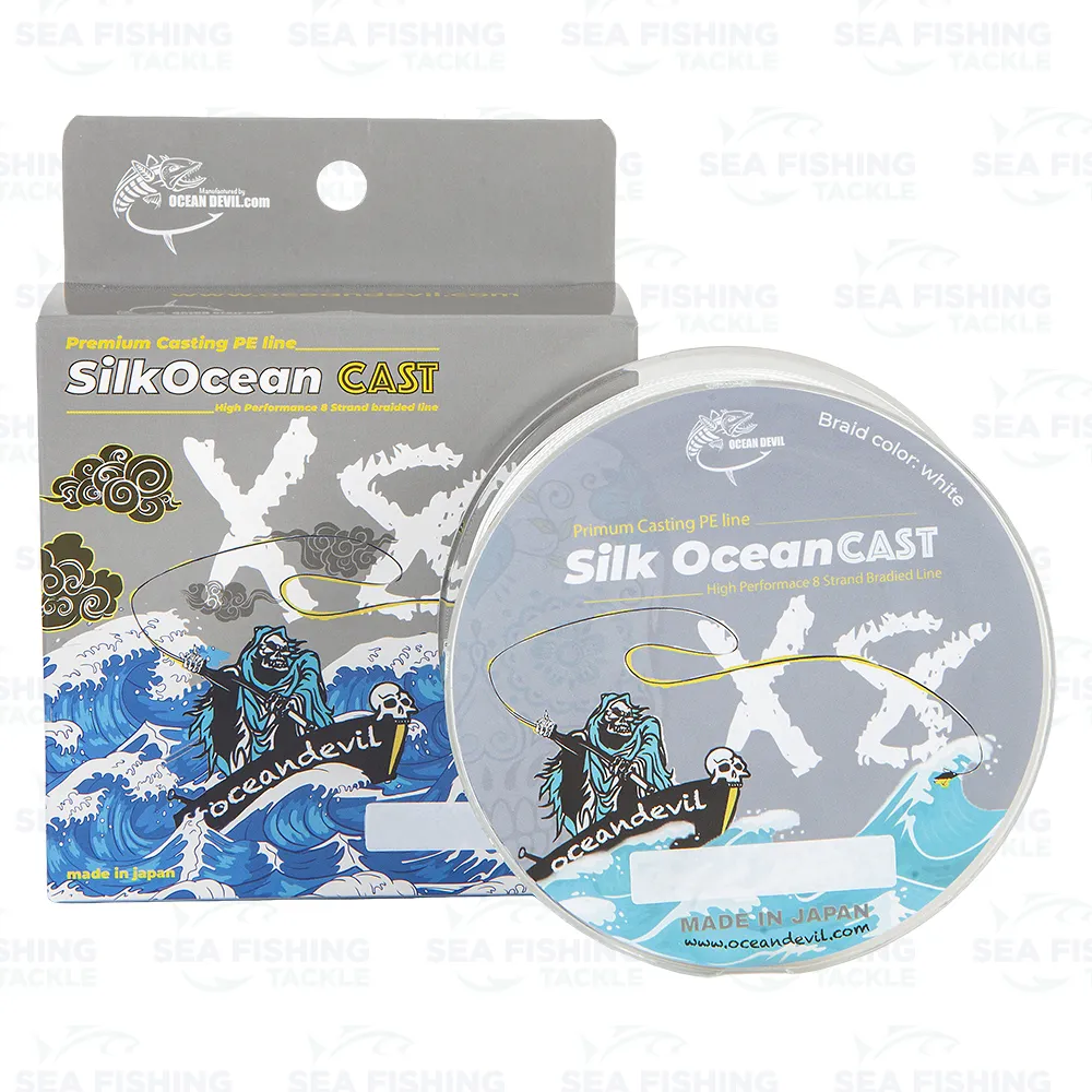 Ocean Devil Silk Ocean X8 400 m - White