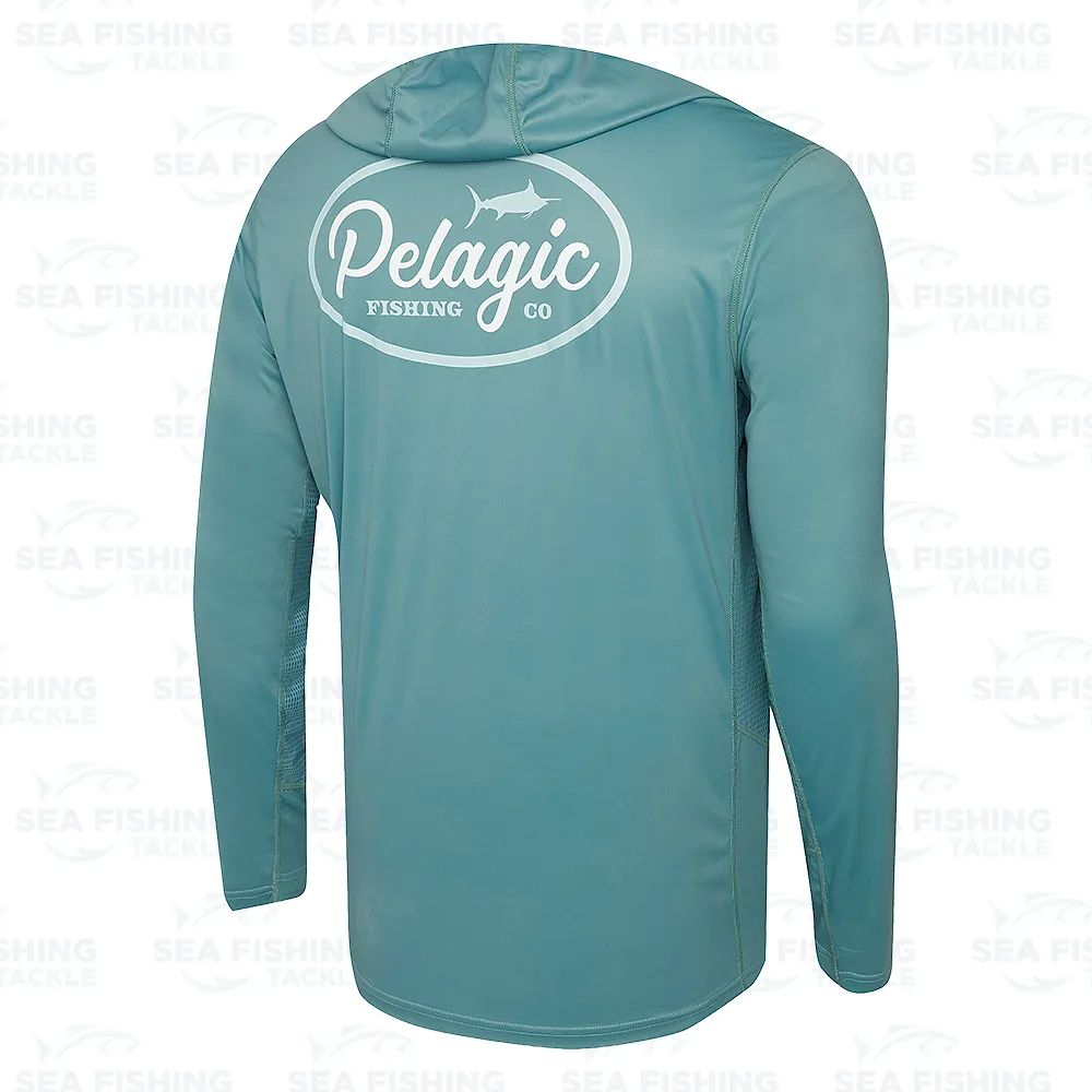Pelagic Vaportek Hoodie Circled North - Image 8