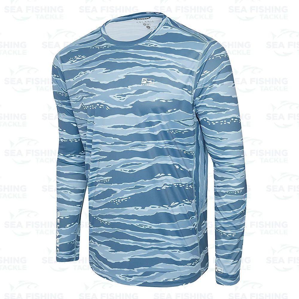 Pelagic Vaportek Wahoo Camo - Petrol