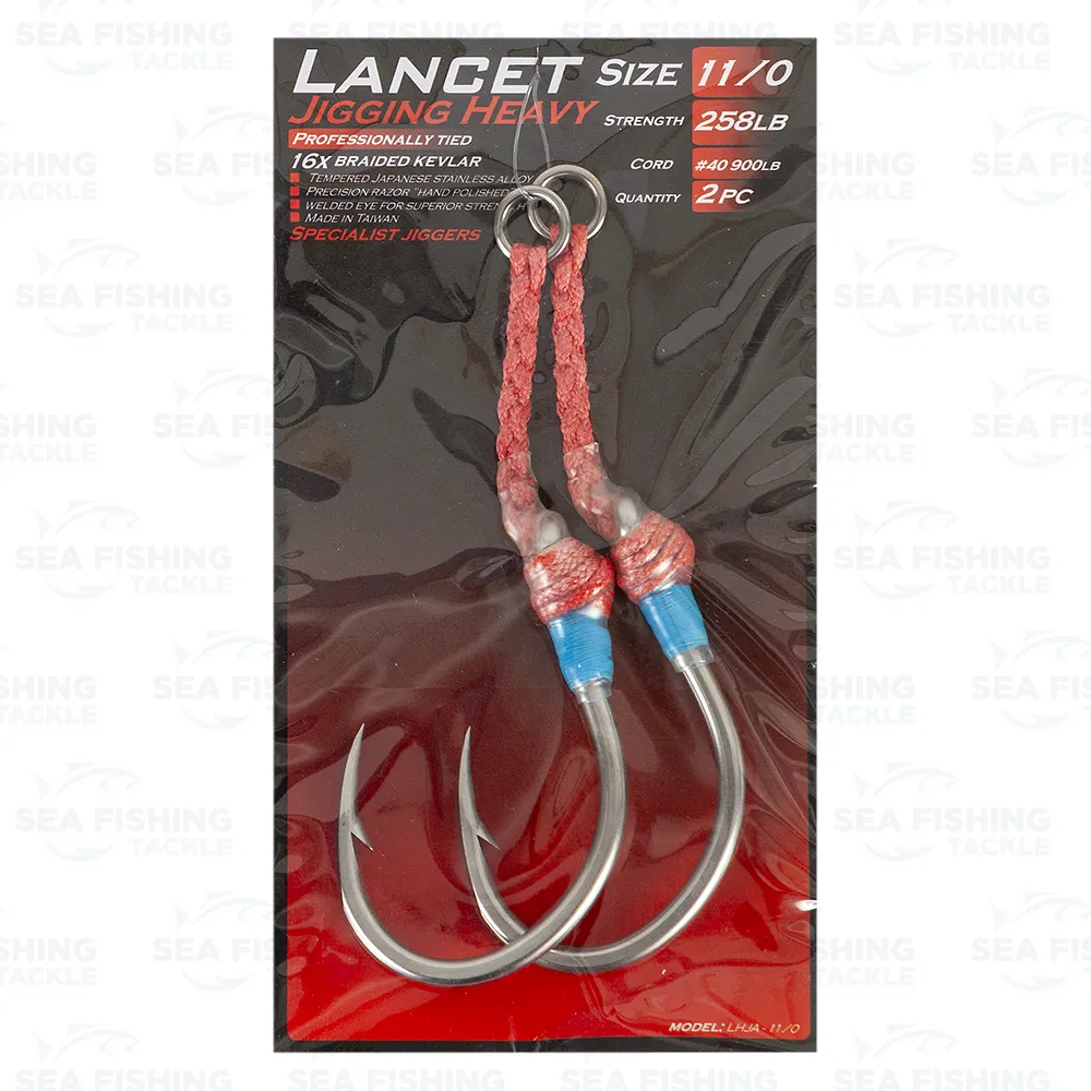 Ocean’s Legacy Lancet Heavy Assist Jigging Hook
