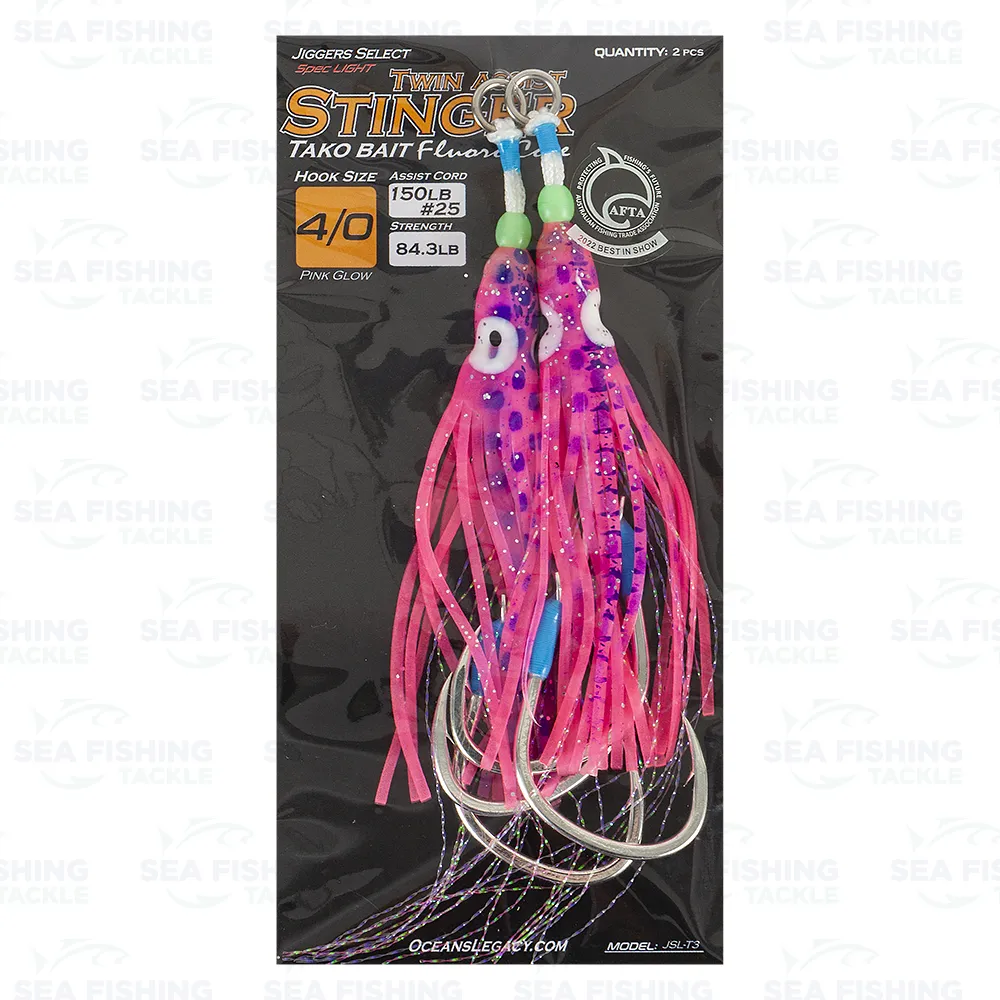 Ocean’s Legacy Tako Bait Stinger Twin Assist 3/0 - Image 3