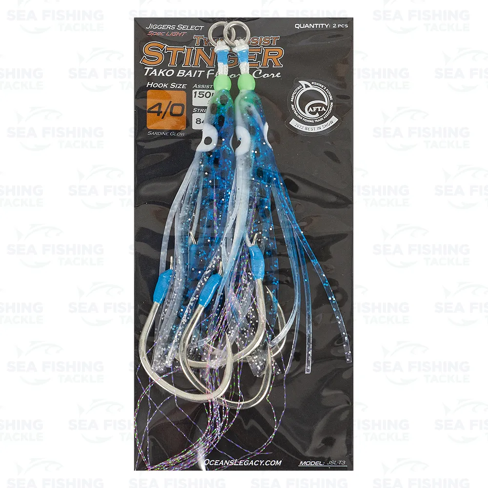 Ocean’s Legacy Tako Bait Stinger Twin Assist 3/0 - Image 4