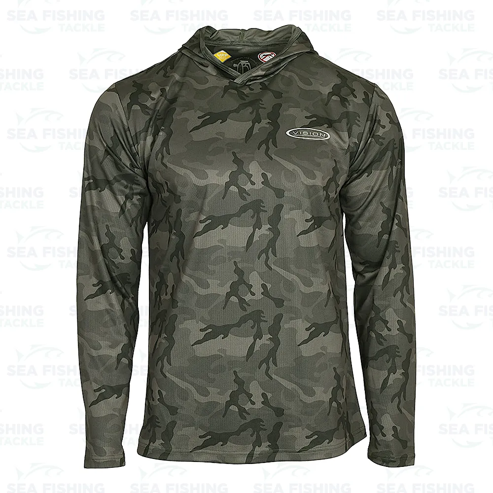Vision Bamboo Bug & UV Hoodie - Camo