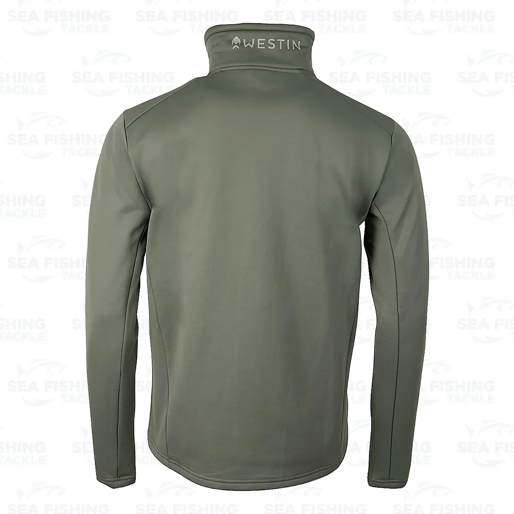 Westin Energy Midlayer 1/2 Zip - Dark Sage - Image 3