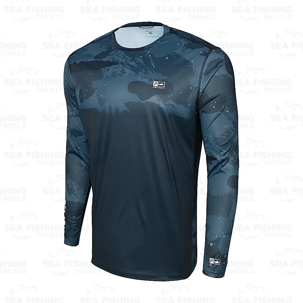 Pelagic Vaportek Brush Camo Fade - Dark Navy
