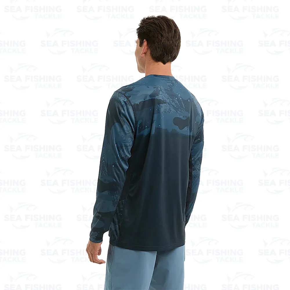 Pelagic Vaportek Brush Camo Fade - Dark Navy - Image 2